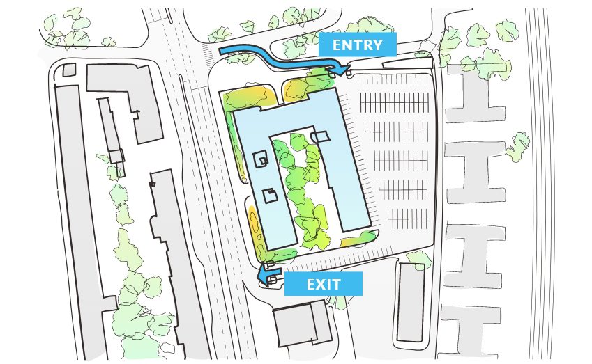 Mapa parkingu